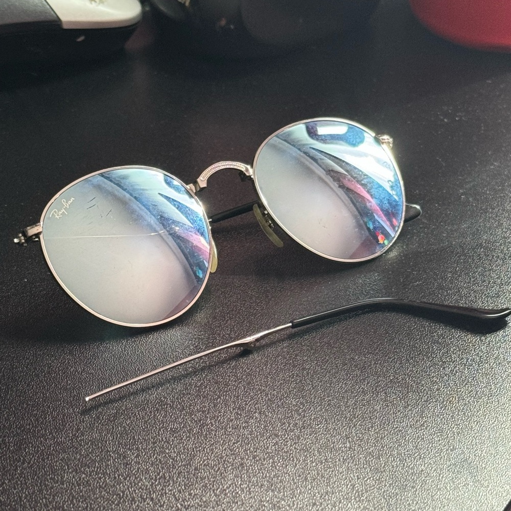 Ray ban “round metal” sunglasses
